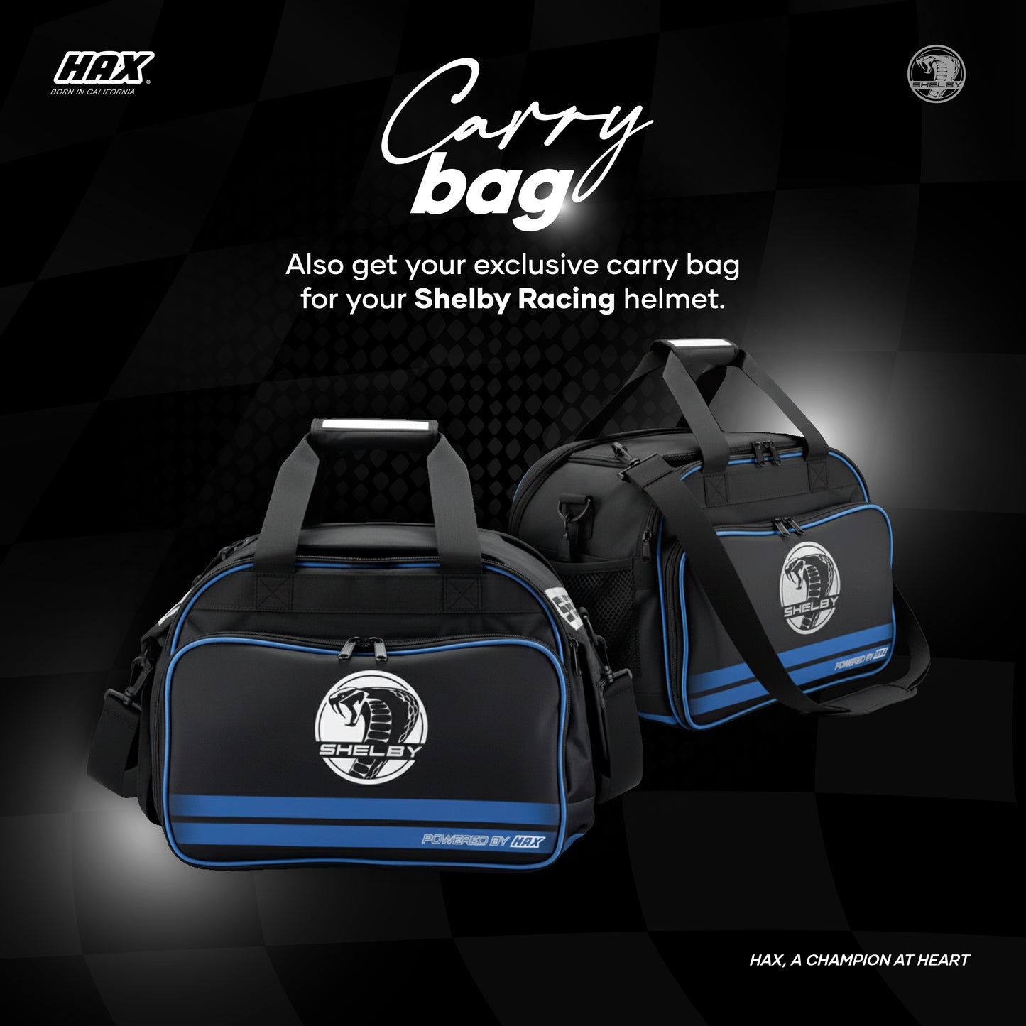 SHELBY RACING HELMETS | RACED RED