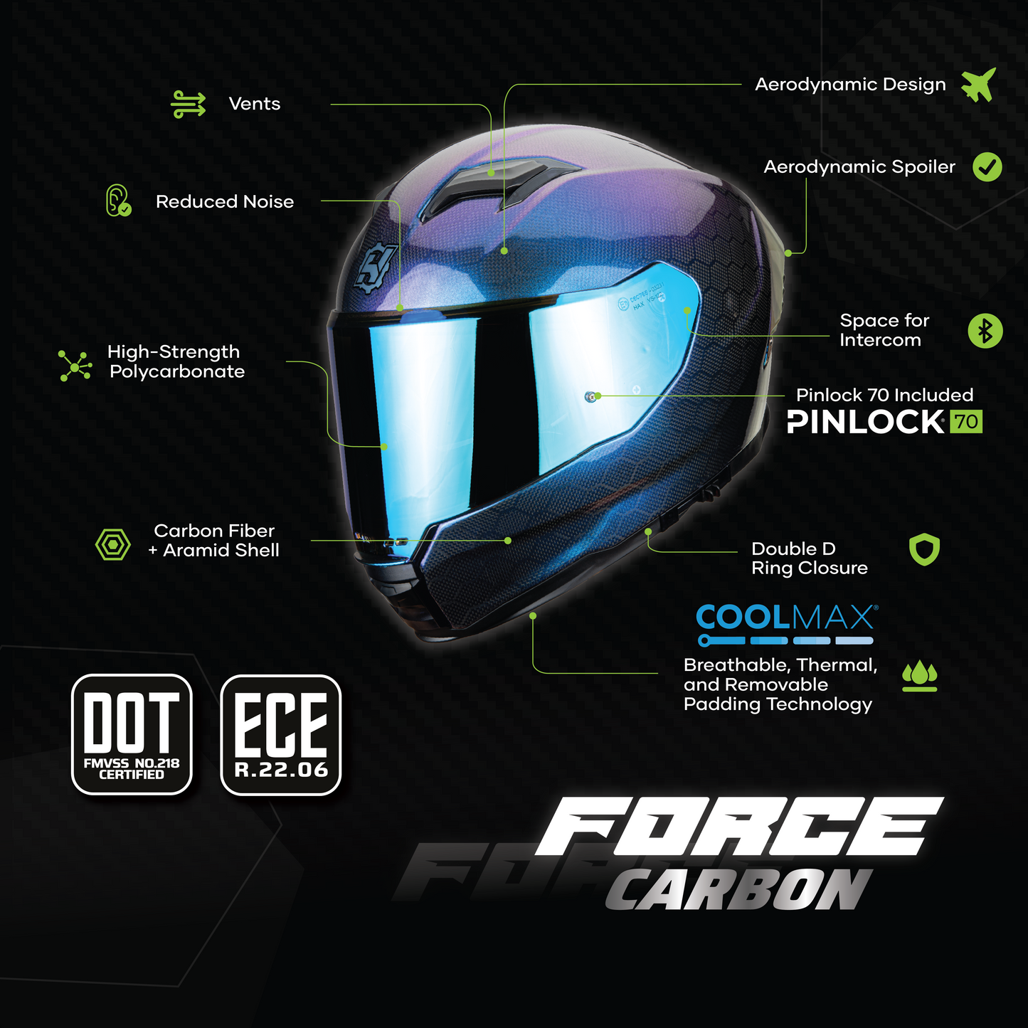 HAX Force Carbon Pro Helmet