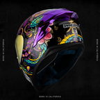 OBSIDIAN SNAKE DEMON RED HELMET | Glossy Finish