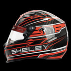 SHELBY RACING HELMETS | RACED RED