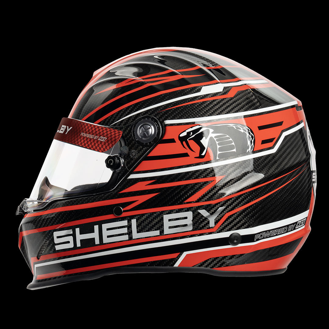 SHELBY RACING HELMETS | RACED RED