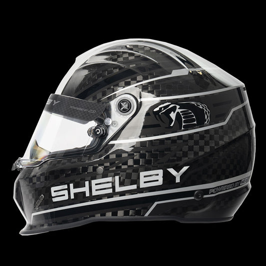 SHELBY RACING HELMETS | TALL TEXAN BLACK