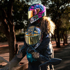 OBSIDIAN SAMURAI RED HELMET | Glossy Finish