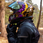 FORCE SHENLONG GOLD HELMET | Glossy Finish